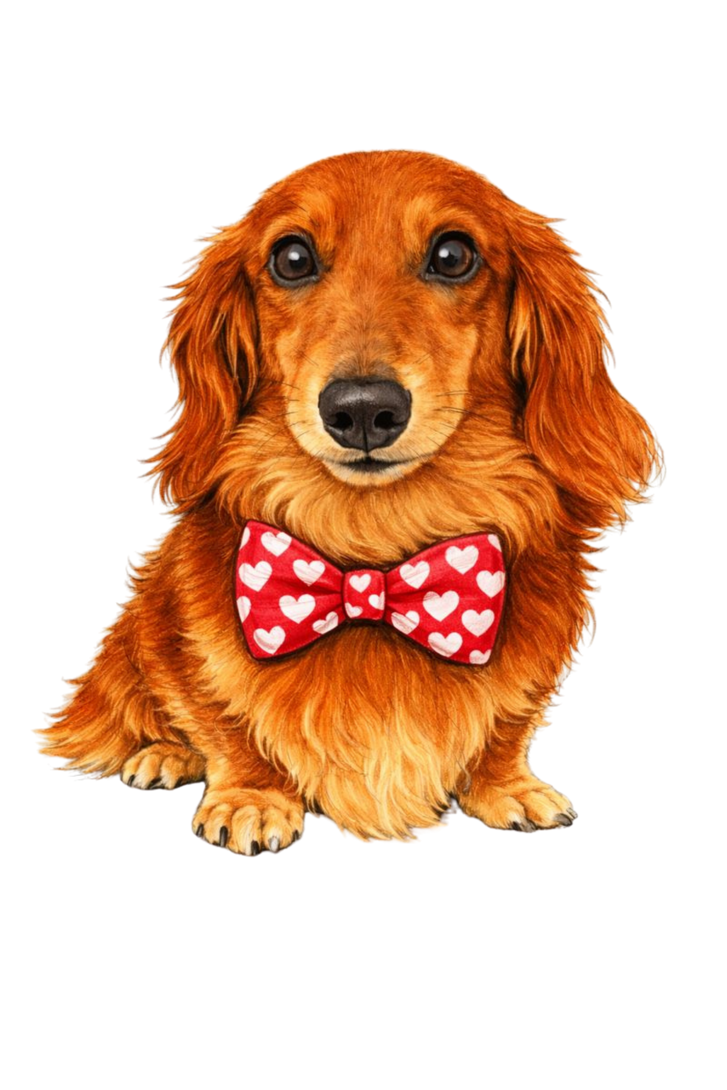 Sorry this heart already belongs to a Dachshund Hoodie - Women's Fire Red - 22 Designs to choose from