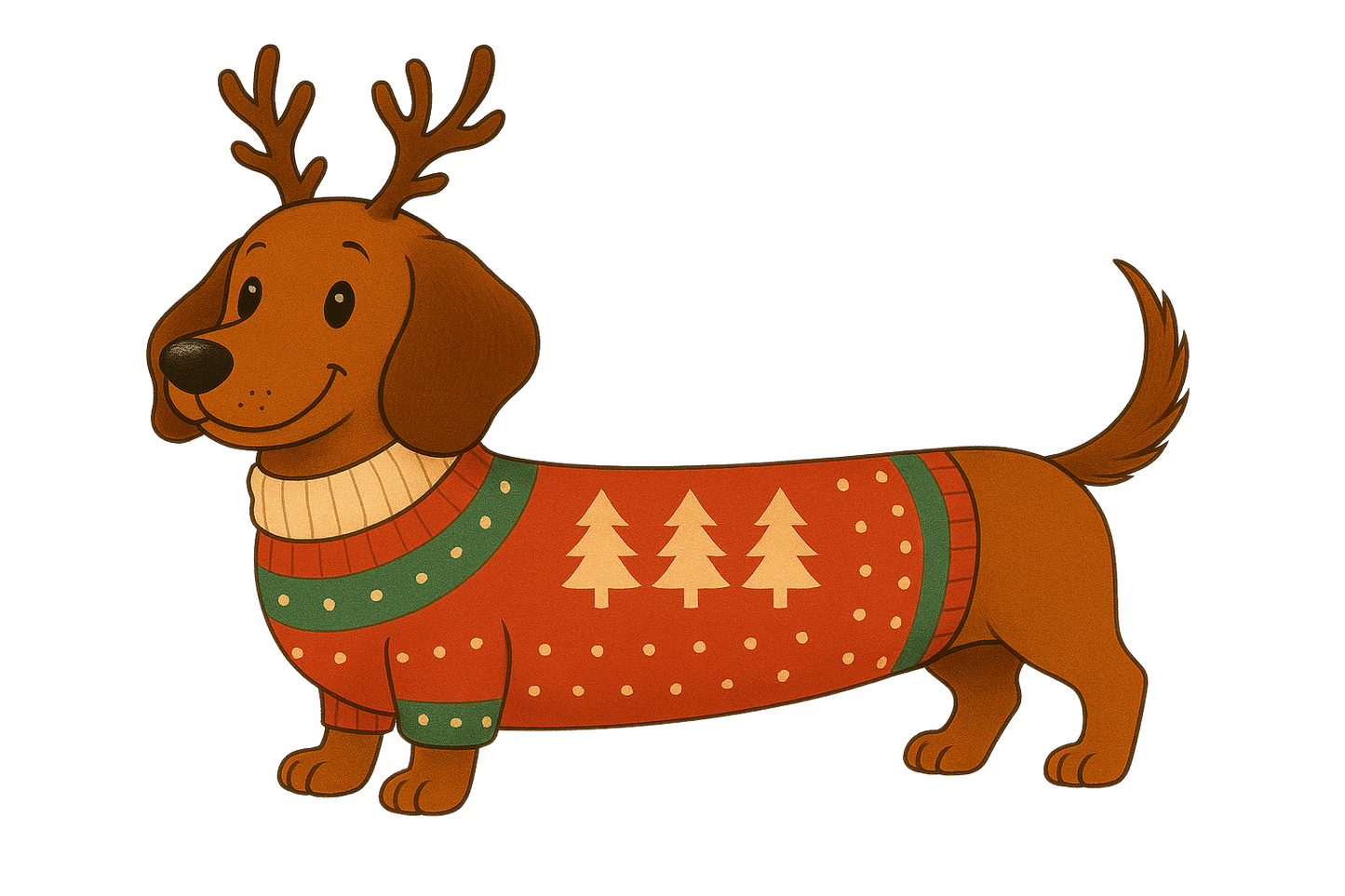 Pre Filled Personalised Sausage Dog Christmas Stocking - Choose from 21 Designs (Dispatch after 26th Nov)