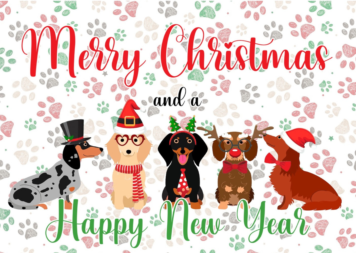 The Red Foundation Christmas Cards Designed by Kelly Snares - Pack of 10