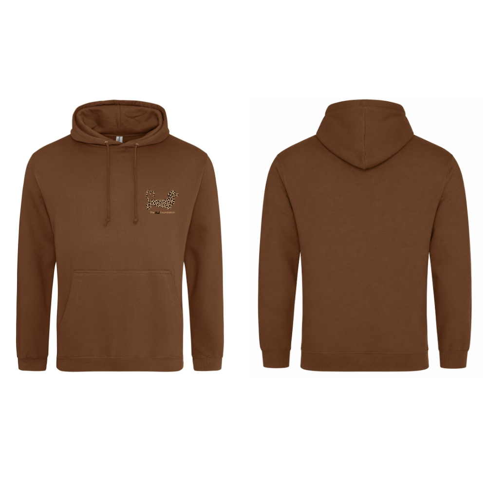 Leopard Print Dachshund Hoodie – Caramel Toffee