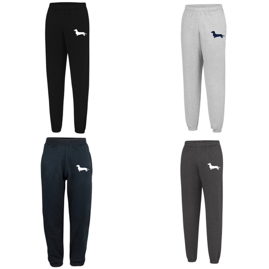Dachshund Smooth Hair Cuffed Sweatpants - 4 Colours - Unisex