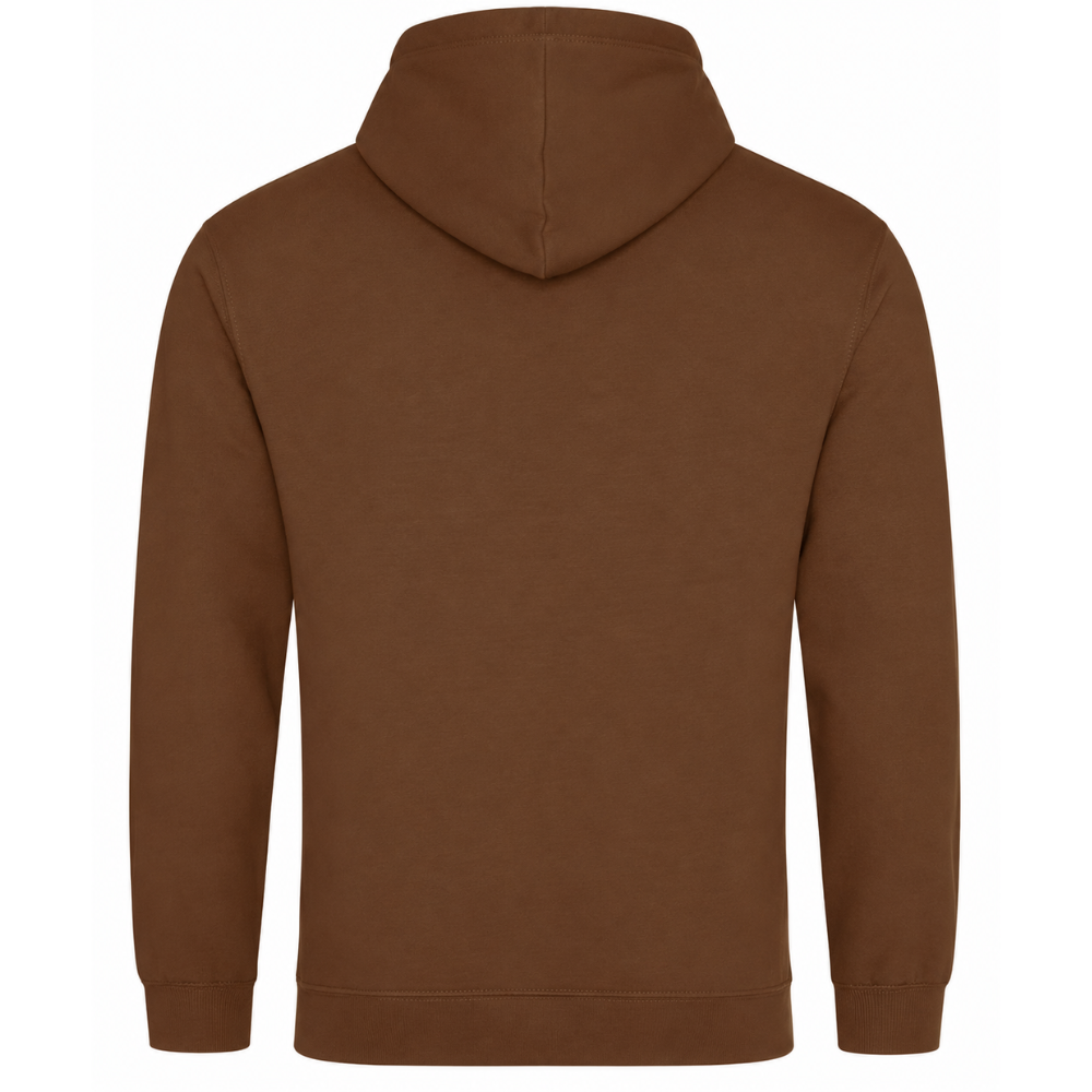 Leopard Print Dachshund Hoodie – Chocolate Brown