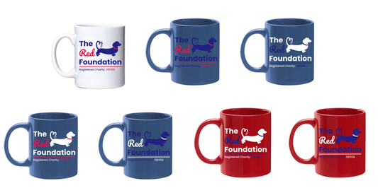 The Red Foundation Logo Mugs - Choice of Designs & Colours