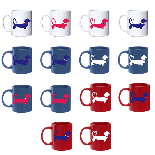 The Red Foundation Icon Mugs - Choice of Designs & Colours