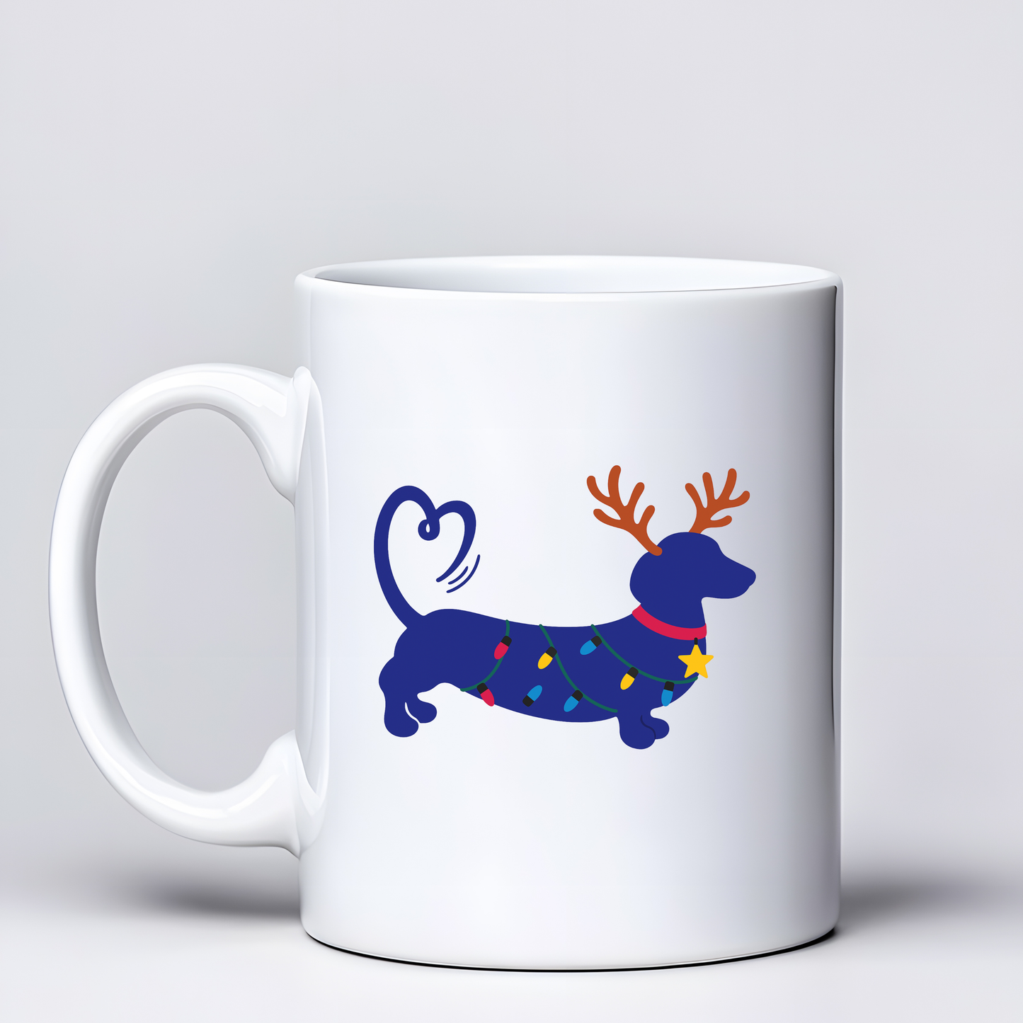 The Red Foundation Icon Christmas Dog Mug (Dispatch after 26th Nov)