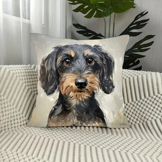 Wire Hair Dachshund Cushion Cover