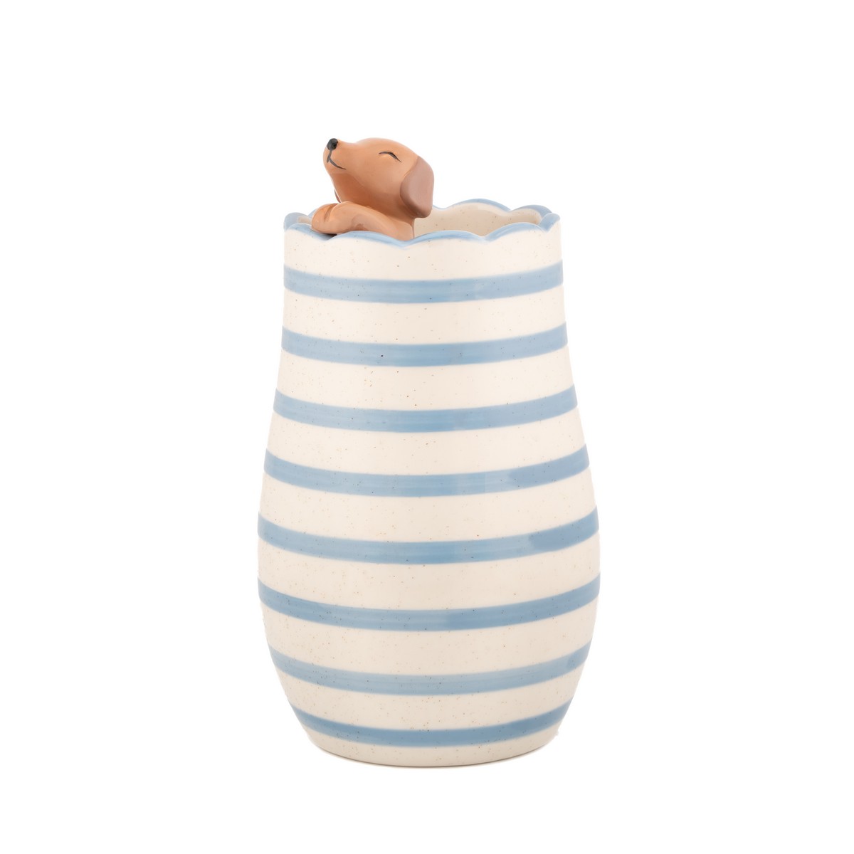 Peeking Sausage Dog Vase | Dachshund Flower Vase
