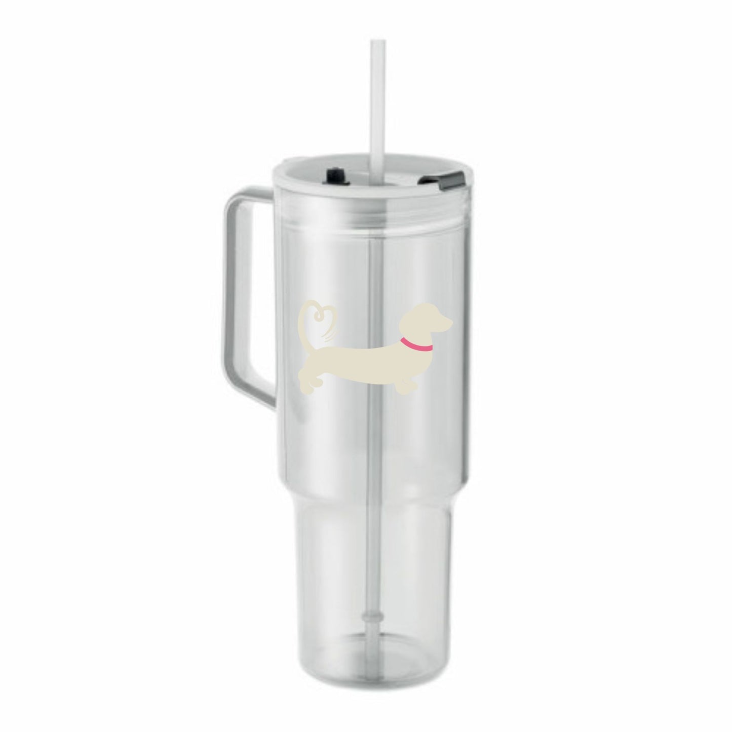 Spring/Summer '26 Edit | 1200ml Eco Tumbler with Handle & Straw – Choose Your Design 🥤🐾🌸