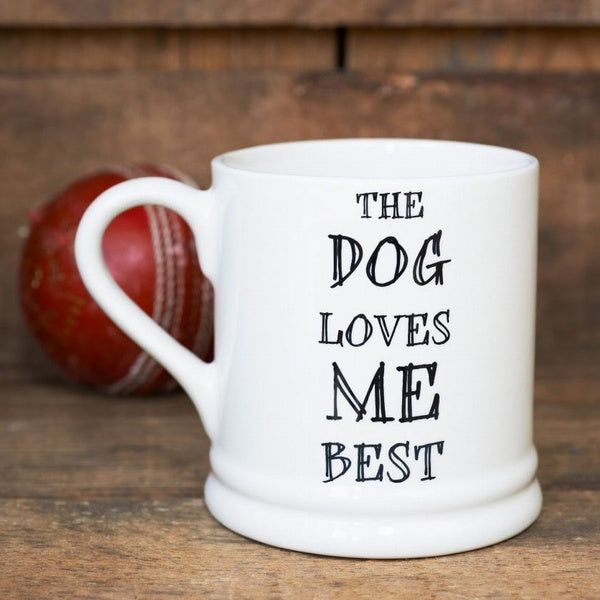 Sweet William The Dog Loves Me Best Mug image 0