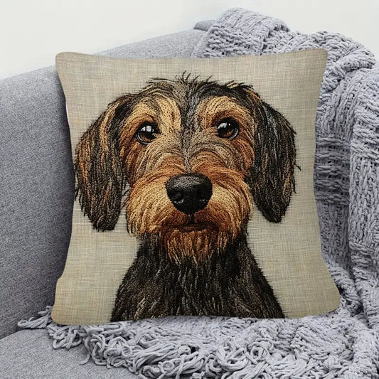 Wire Hair Dachshund Cushion Cover