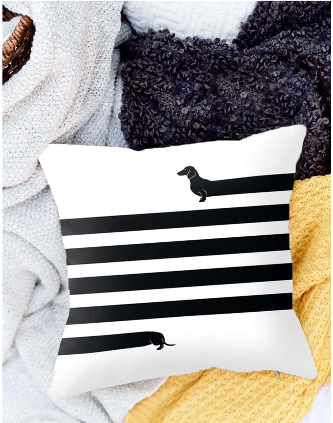 Dachshund Cushion Cover image 0