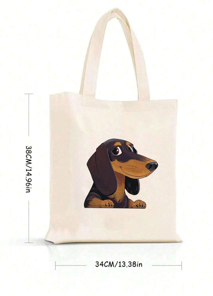 Dachshund Shoulder Tote Bag image 1
