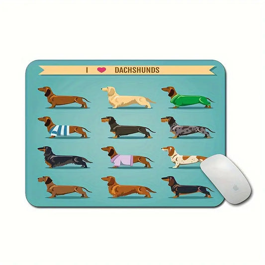 I Love Dachshunds Mouse Mat