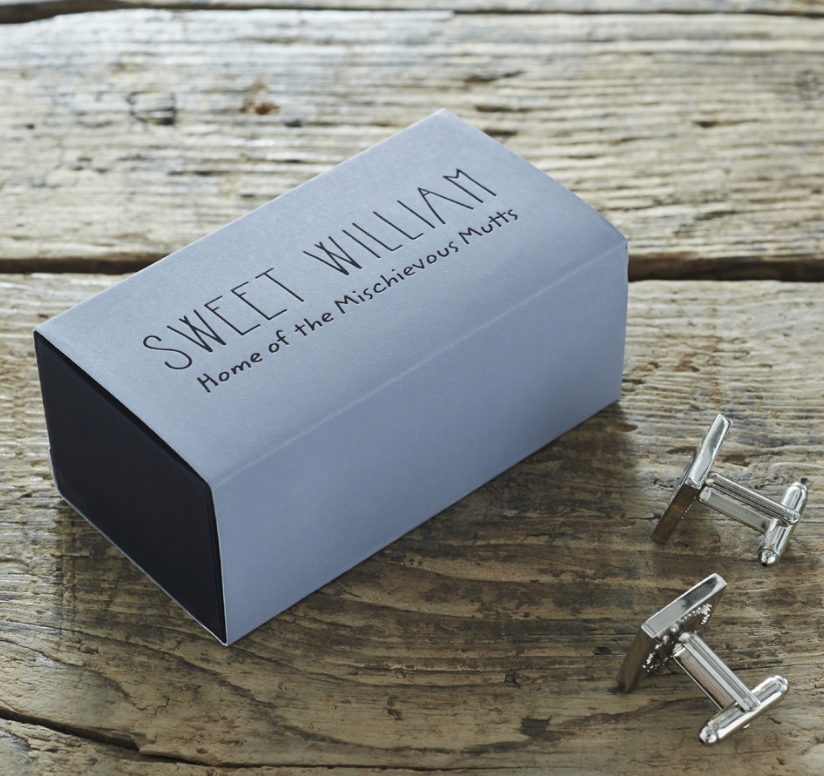 Sweet William Dachshund Cuff Links image 1