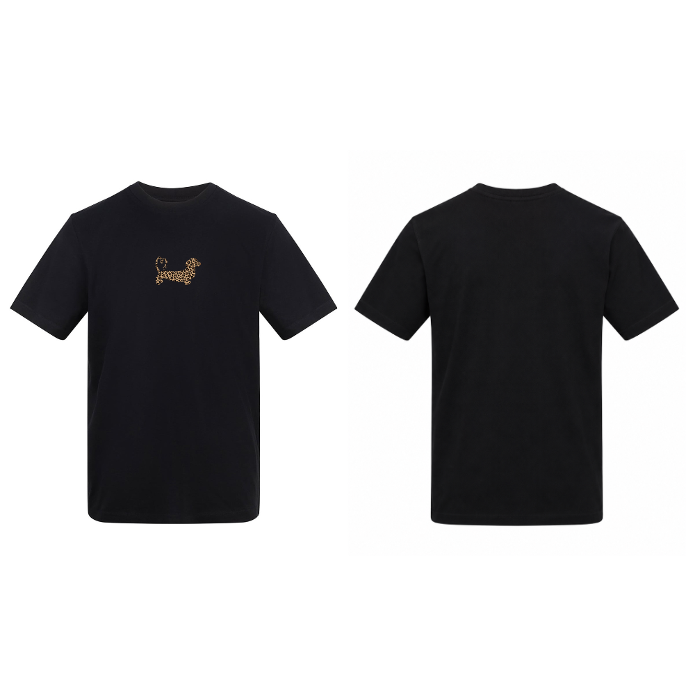 Leopard Print Dachshund T-Shirt