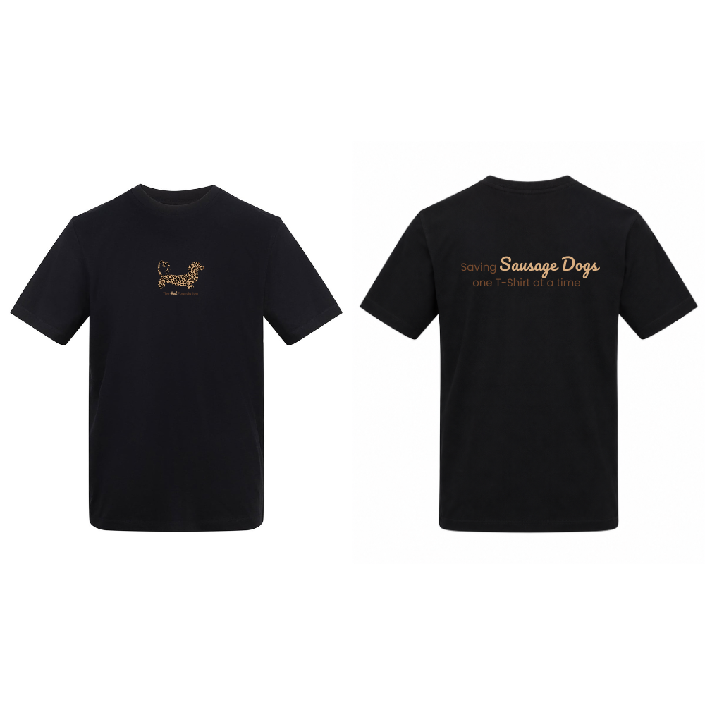 Leopard Print Dachshund T-Shirt