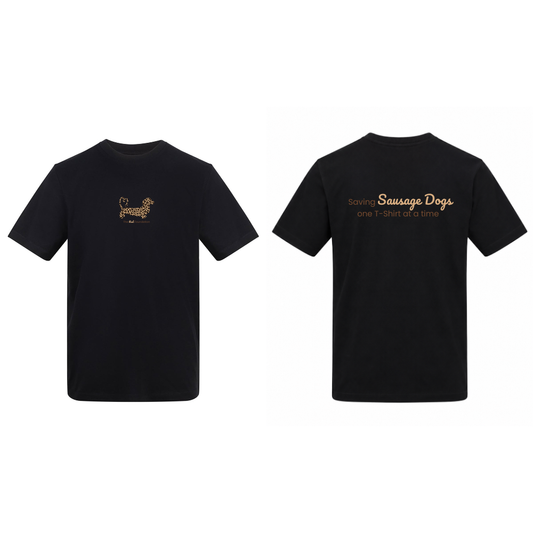 Leopard Print Dachshund T-Shirt