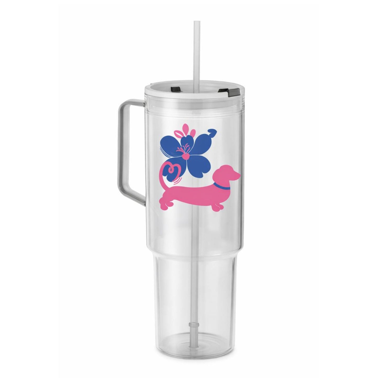 Spring/Summer '26 Edit | 1200ml Eco Tumbler with Handle & Straw – Choose Your Design 🥤🐾🌸
