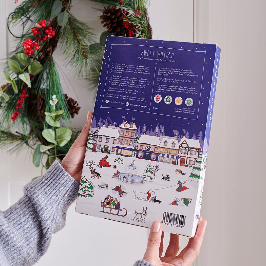 Sweet William Dog Treat Advent Calendar